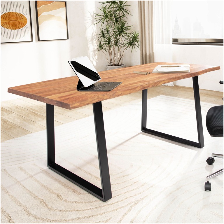Picioare Metalice Trapezoidale - 140 cm