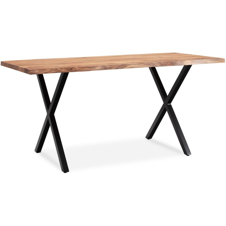 Masa de Birou Modernă cu Blat din Lemn Natural - Design Solid și Eleganță