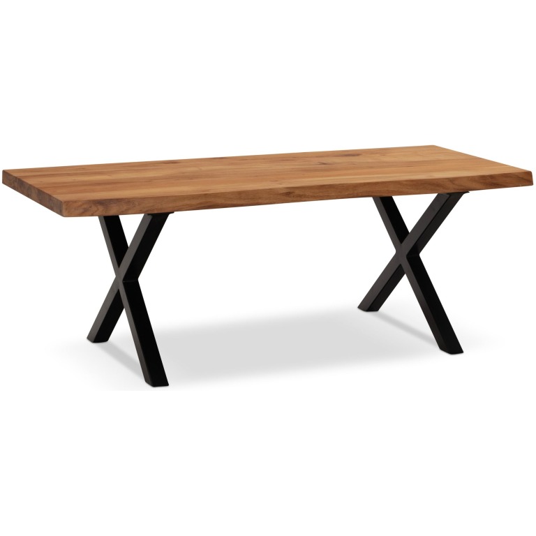 Masută de Cafea Solidă cu Design Modern și Elemente Naturale