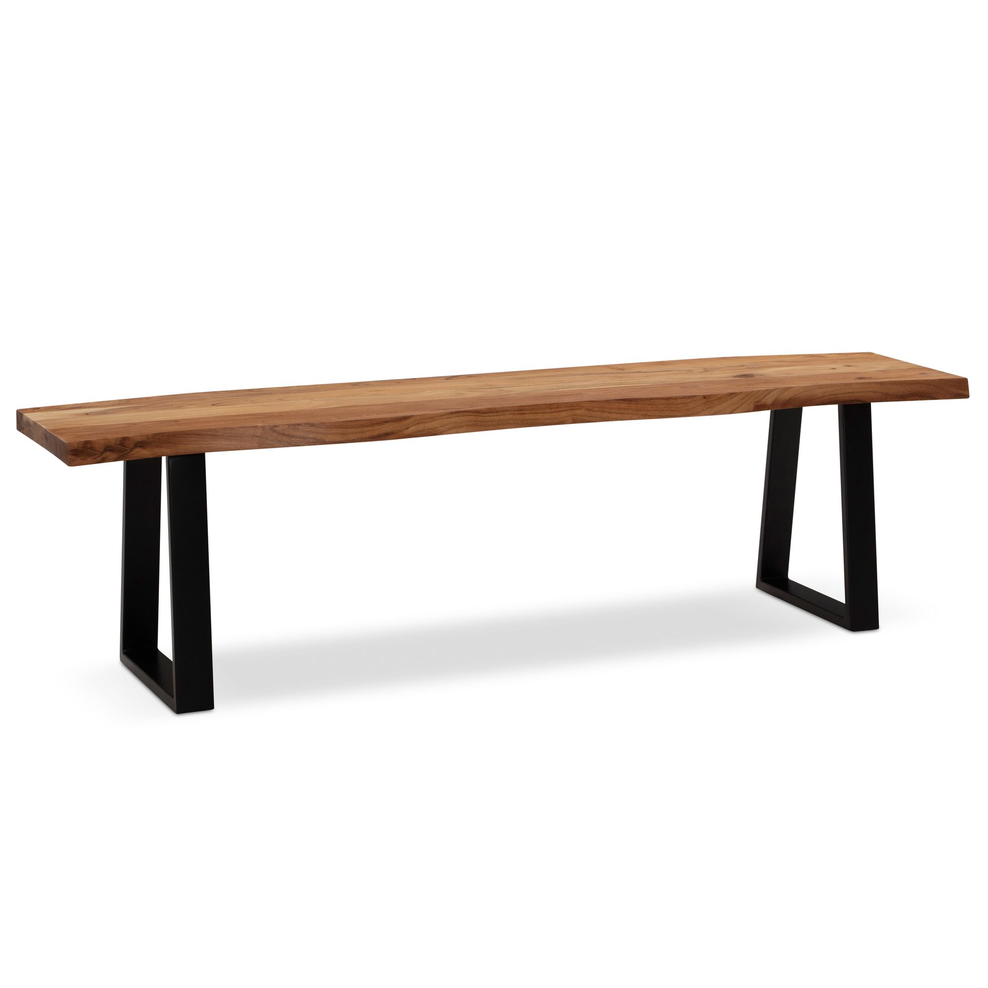 Bancă Sufragerie Design Modern cu Elemente Naturale 140 cm Bancă Sufragerie Design Modern cu Elemente Naturale 140 cm