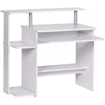 Birou modern pentru computer cu spațiu de stocare - Design atemporal