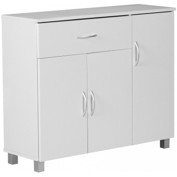 Comodă modernă cu trei uși și sertar - Design elegant și funcțional