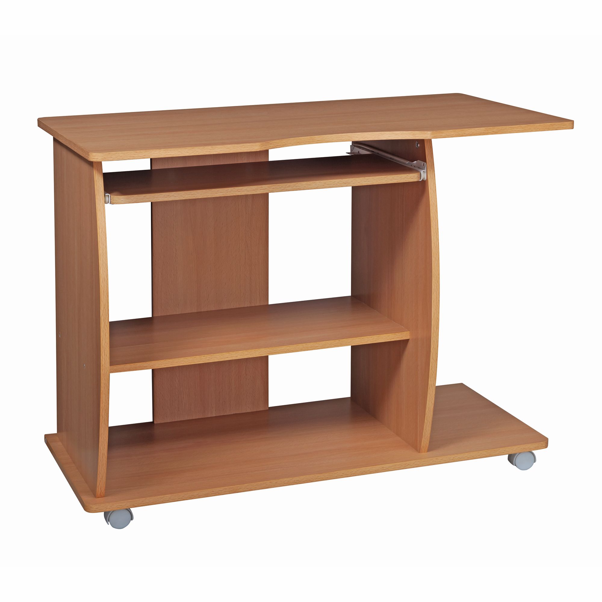 Birou modern pentru computer cu spațiu de stocare și design atemporal Birou modern pentru computer cu spațiu de stocare și design atemporal