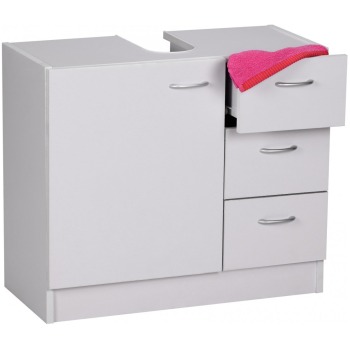 Dulap Chiuvetă Modern cu 1 Ușă și 3 Sertare - Dimensiuni Elegante 63x54x30 cm