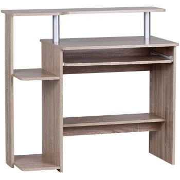 Birou modern pentru computer cu spațiu de stocare - Design atemporal