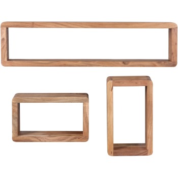 Set Rafturi Perete Cub Modern