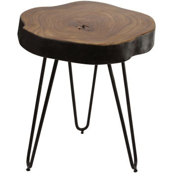 Masută laterală modernă cu design clasic și granulație elegantă