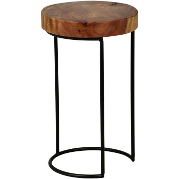 Masa laterală cu design natural