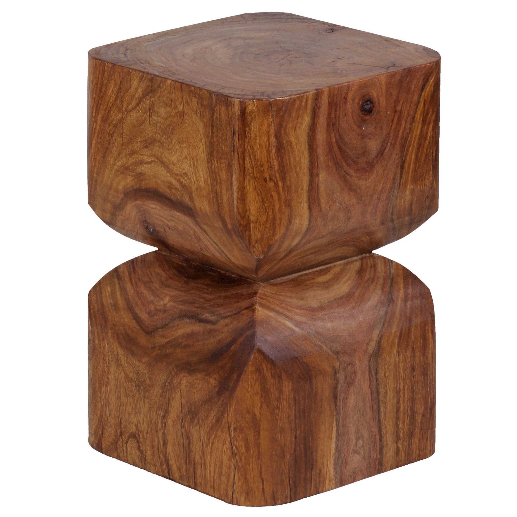 Masa laterală Clepsidră Rustică cu Granule Elegante - 30x45x30 cm Masa laterală Clepsidră Rustică cu Granule Elegante - 30x45x30 cm
