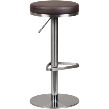 Scaun de bar reglabil cu placă de fund stabilă de 40cm
