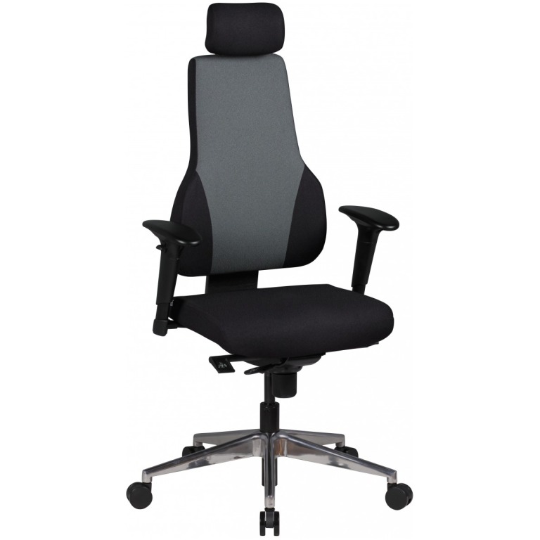 Scaun ergonomic cu role și opțiune pentru podele tari - Set 5 role covoare inclusiv