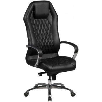 Scaun de birou ergonomic cu design modern și tapițerie în formă de diamant