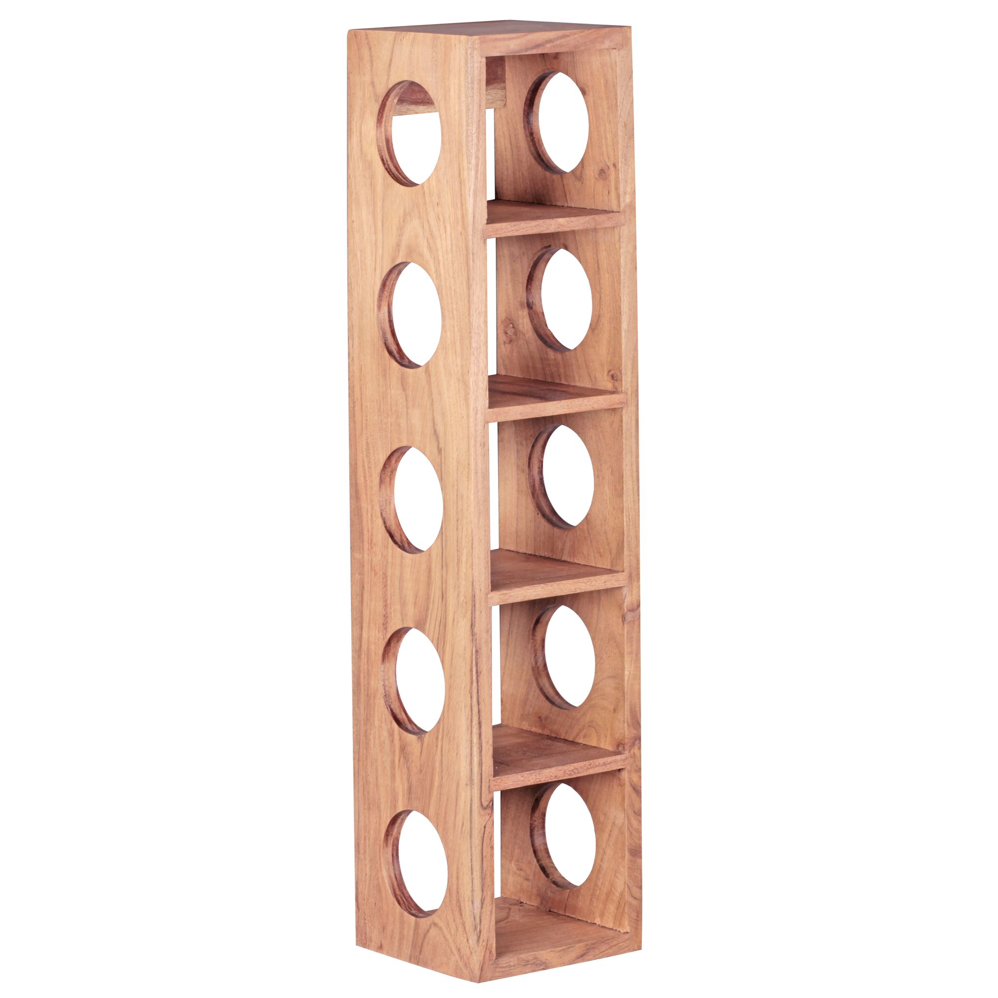 Raft Vin Lemn Masiv WOHNLING - Design Modern și Practic Raft Vin Lemn Masiv WOHNLING - Design Modern și Practic