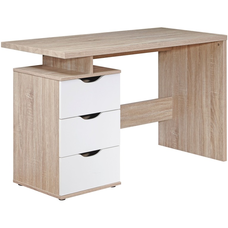 Mobilier birou contemporan cu sertare și roll container - Design practic și stabil