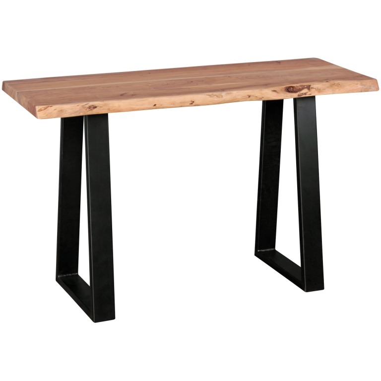 Consolă masivă cu design natural