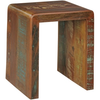 Masă laterală elegantă Cube - Design shabby chic