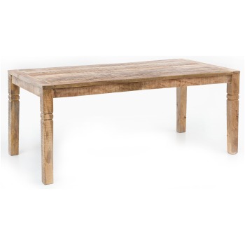 Masă de Luat Masa Rustică cu Elemente Decorative Unice