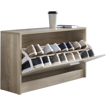 Bancă de Garderobă Modernă cu Spațiu Generos de Depozitare - Design Clar