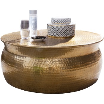 Măsuță de Cafea Orientală cu Spațiu de Stocare - Design Excepțional