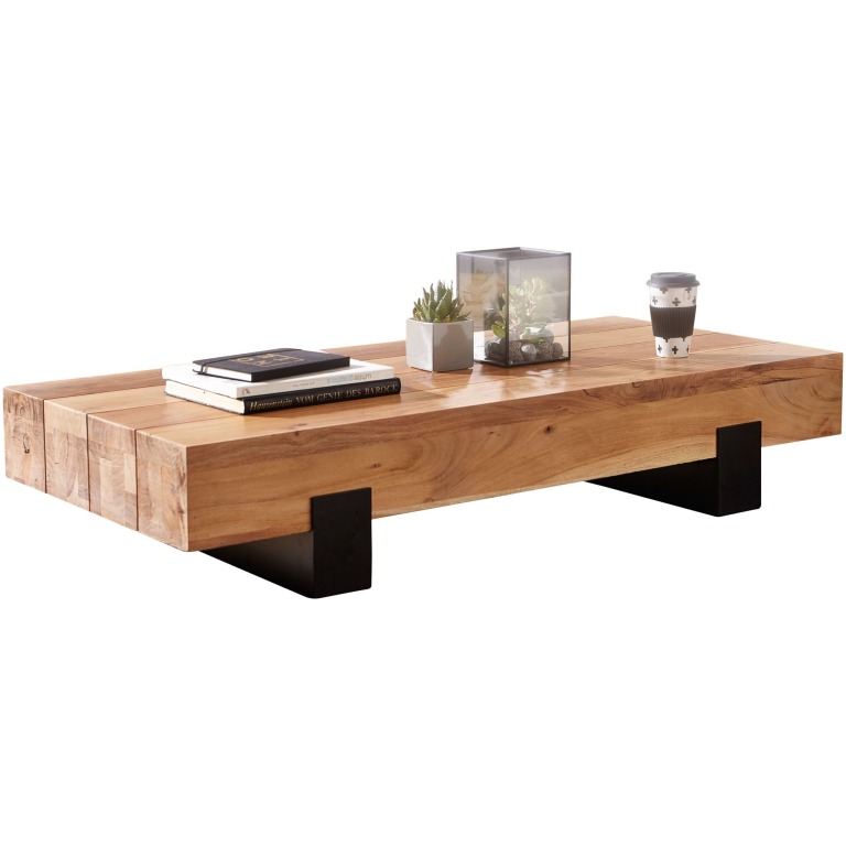 Masă de Cafea Modernă cu Design Purist - Dimensiuni 130x59x25 cm