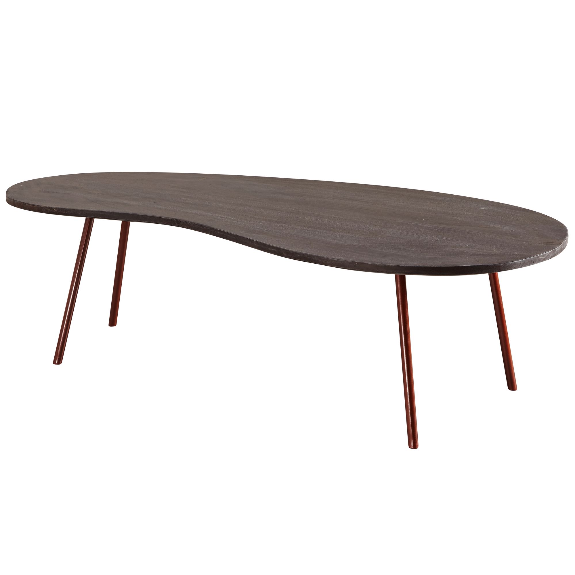 Măsuță de Cafea Retro Rinichi 50s - Design Stand Metalic Solid - L122 x Î34.5 x A63 cm Măsuță de Cafea Retro Rinichi 50s - Design Stand Metalic Solid - L122 x Î34.5 x A63 cm