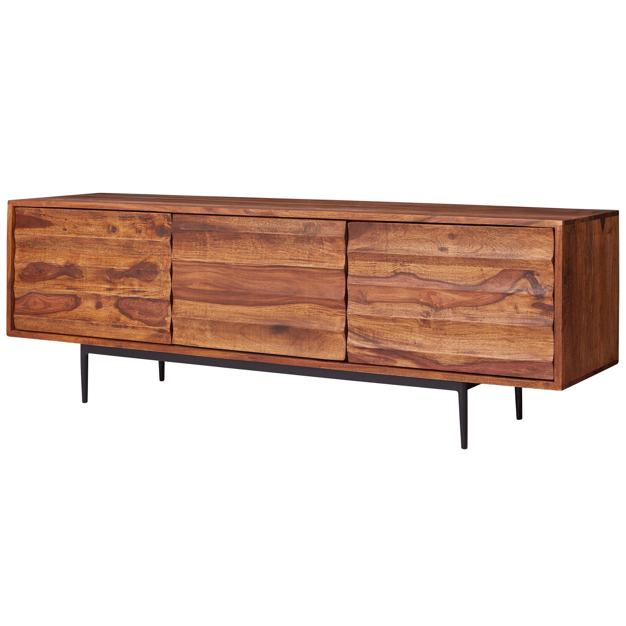Dulap TV industrial cu raft dreptunghiular - Amestec lemn și metal - Dimensiuni 147x50 cm Dulap TV industrial cu raft dreptunghiular - Amestec lemn și metal - Dimensiuni 147x50 cm