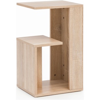 Măsuță mică cu 3 compartimente de depozitare și design modern