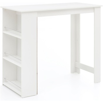 Masă de Bar cu Design Modern și Spațiu Generos de Depozitare