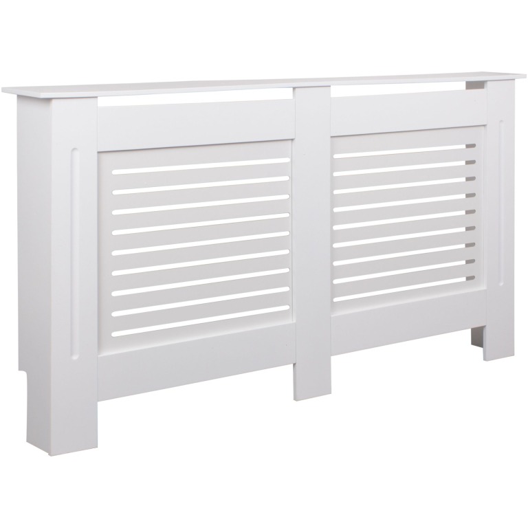 Capac Radiator Design Modern Lamelar Alb - 152x83x19 cm