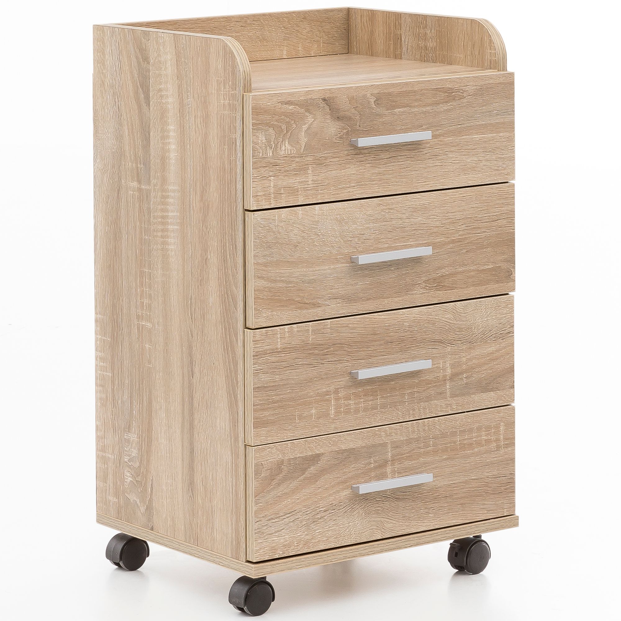 Rollcontainer cu Design Modern și Patru Sertare - Role Practice și Dimensiuni Optime Rollcontainer cu Design Modern și Patru Sertare - Role Practice și Dimensiuni Optime