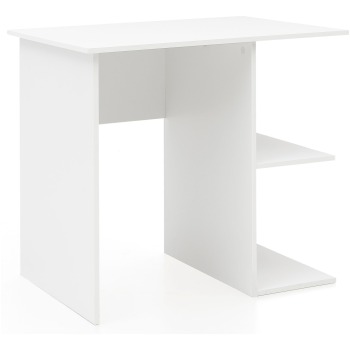 Birou modern pentru computer cu depozite laterale - Design atemporal