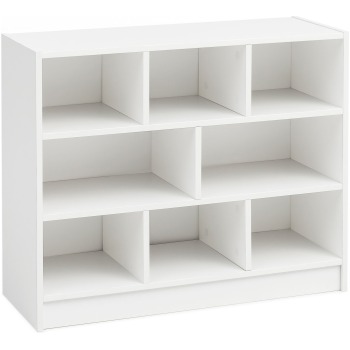 Raft de living modern cu 8 rafturi - Design simplu și spațios