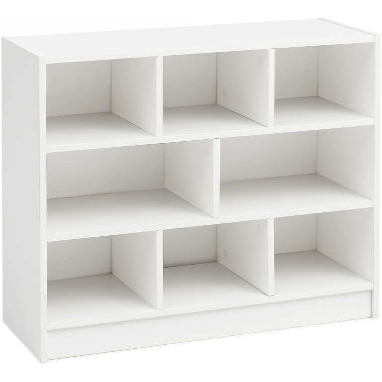 Raft de living modern cu 8 rafturi - Design simplu și spațios