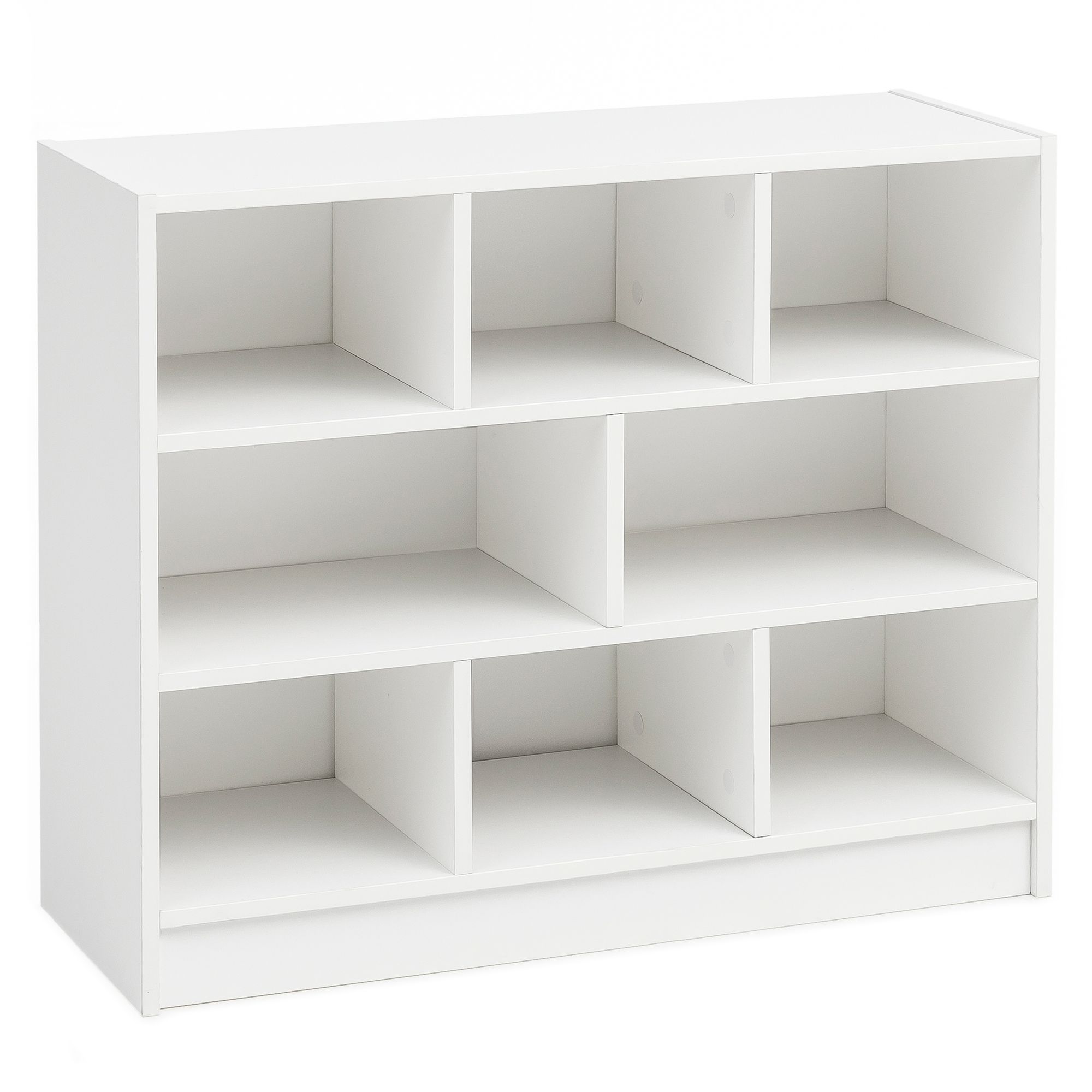 Raft de living modern cu 8 rafturi - Design simplu și spațios Raft de living modern cu 8 rafturi - Design simplu și spațios