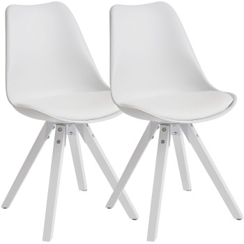 Scaun de Sufragerie Modern cu Acoperire din Piele Sintetică - Design Elegant și Confortabil