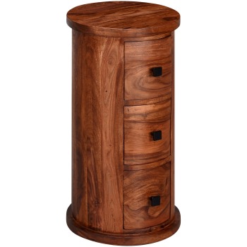 Bufet rustic cu trei sertare și spațiu de depozitare - Art Nouveau