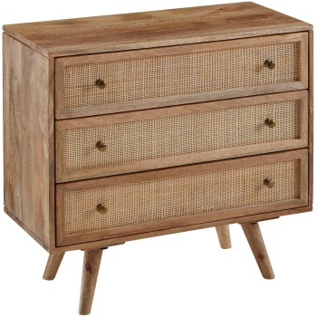 Bufet cu Design Rustic Elegant și Spațiu Generos de Depozitare