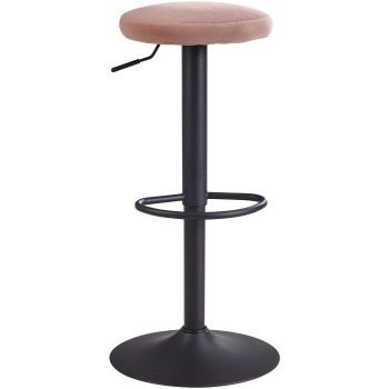 Scaun de Bar Modern cu Suport pentru Picioare și Tapițerie Luxuriantă