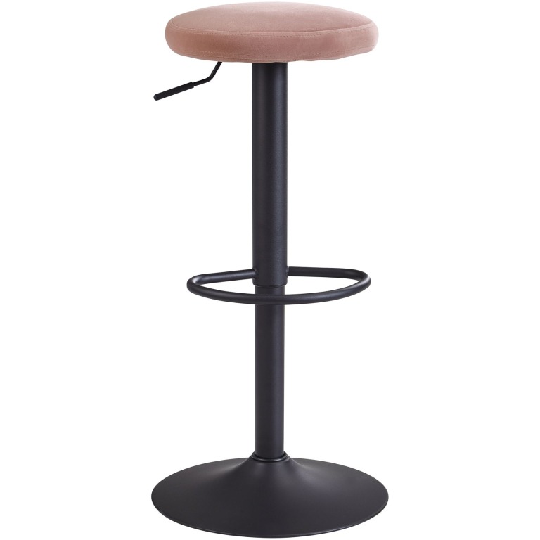 Scaun de Bar Modern cu Suport pentru Picioare și Tapițerie Luxuriantă