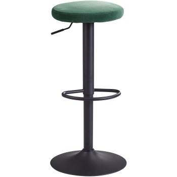 Scaun de Bar Elegant cu Suport pentru Picioare și Tapițerie Luxuriantă