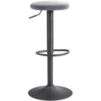 Scaun de Bar Modern cu Suport pentru Picioare și Tapițerie Luxuriantă
