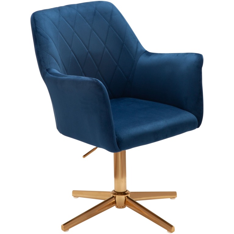 Scaun Shell Catifea cu Cotiere și Design Atrăgător