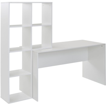 Birou de Design Modern cu Raft Mare și Panou Practic - Dimensiuni 170x59x143