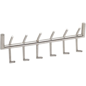 Dulap Monocrom cu Suport de Perete și 12 Cârlige - Design Simplu