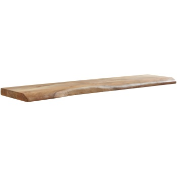 Raft de Perete Rustic Indian din Salcâm - Design Expressiv