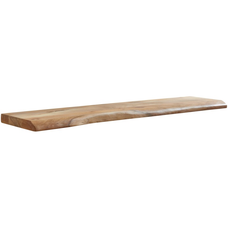 Raft de Perete Rustic Indian din Salcâm - Design Expressiv