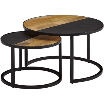 Set Masute de Cafea Rotunde Modern
