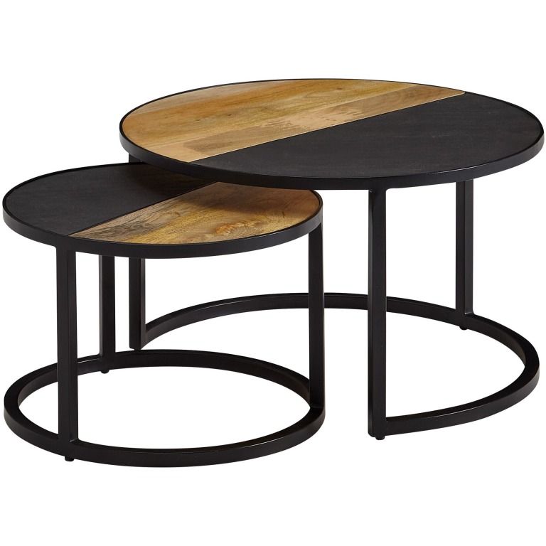 Set Masute de Cafea Rotunde Modern
