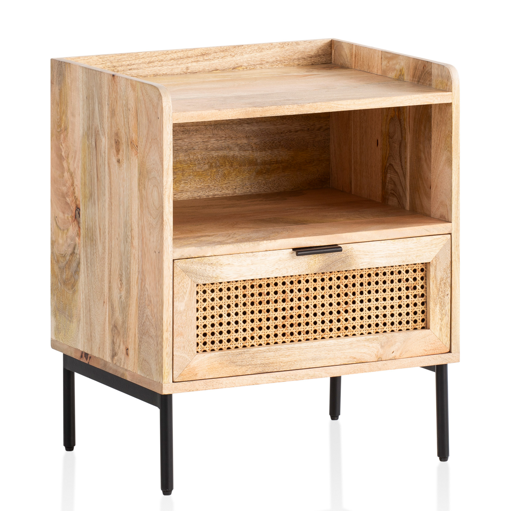 Noptieră Modernă cu Sertar și Design Elegant - Dimensiuni 50x60x40 cm Noptieră Modernă cu Sertar și Design Elegant - Dimensiuni 50x60x40 cm