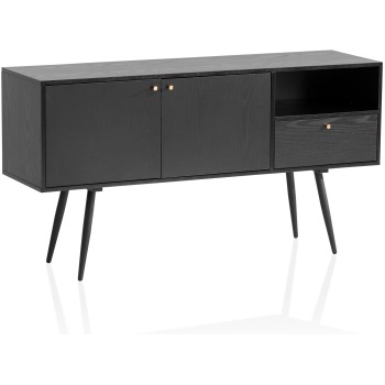 Bufetă elegantă din stejar cu design atemporal - Dimensiuni 140x75x40 cm